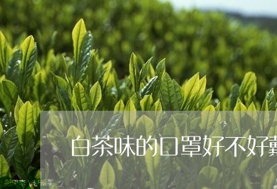 白茶味的口罩好不好戴一些/2023041167048