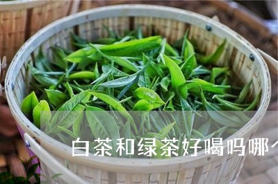 白茶和绿茶好喝吗哪个更好/2023041185936