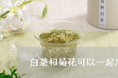 白茶和菊花可以一起泡喝吗/2023041451504