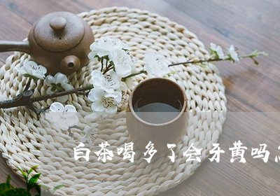 白茶喝多了会牙黄吗怎么办/2023041050794