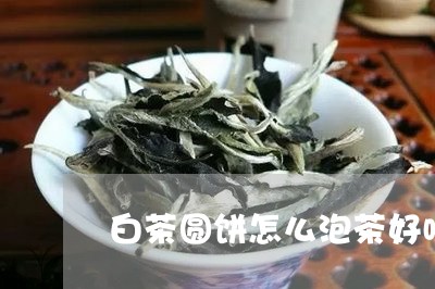 白茶圆饼怎么泡茶好喝视频/2023041016371