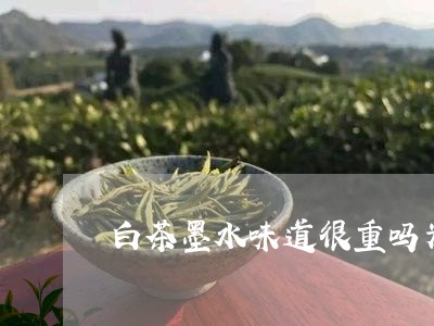 白茶墨水味道很重吗为什么/2023041484936