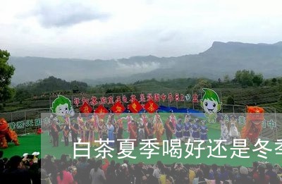 白茶夏季喝好还是冬季喝好/2023041474026