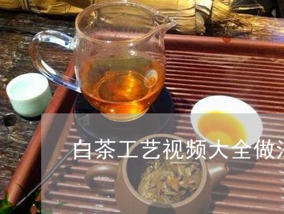 白茶工艺视频大全做法图片/2023041151716