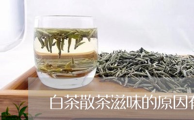 白茶散茶滋味的原因有哪些/2023041487360