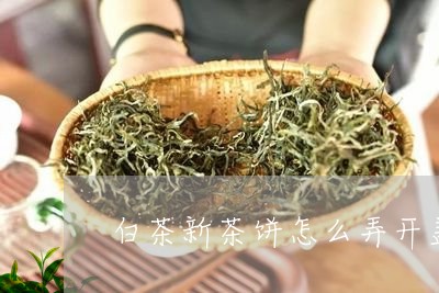 白茶新茶饼怎么弄开盖保存/2023041201592