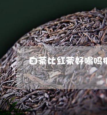 白茶比红茶好喝吗推荐/2023041183715