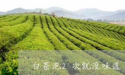 白茶泡2次就没味道了咋办/2023033188260