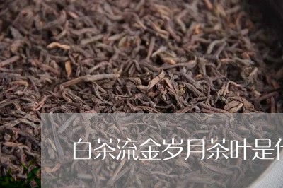 白茶流金岁月茶叶是什么茶/2023041222848