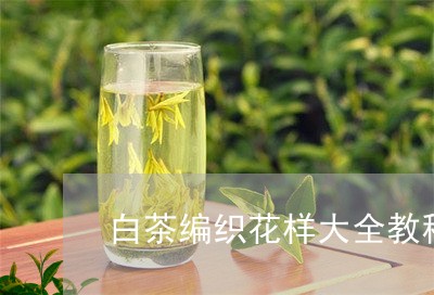 白茶编织花样大全教程图解/2023041684717