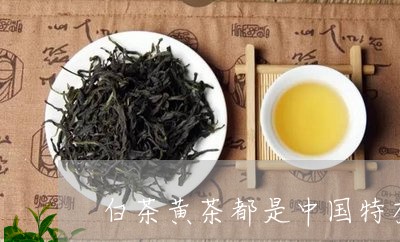 白茶黄茶都是中国特有的茶/2023041283717