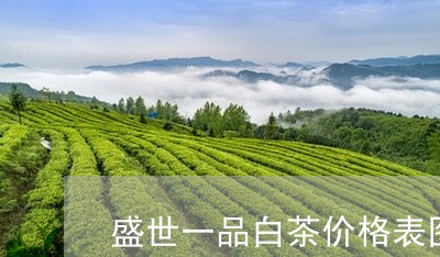 盛世一品白茶价格表图大全/2023041678251