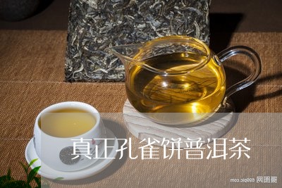 真正孔雀饼普洱茶/2023040934927