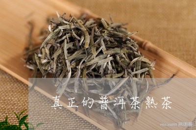 真正的普洱茶熟茶/2023041155946