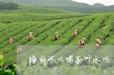 睡前可以喝茶叶水吗/2023032283137