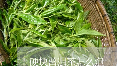 硬块普洱茶怎么泡/2023040911684