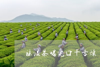 祛湿茶喝完口干舌燥/2023041574030