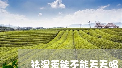 祛湿茶能不能天天喝/2023031930691