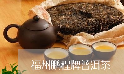 福州鹏程牌普洱茶/2023040934929