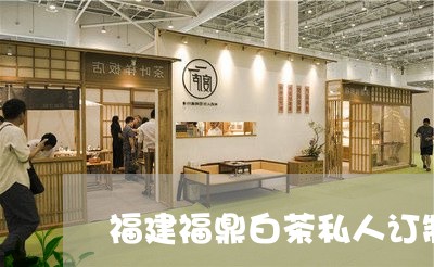 福建福鼎白茶私人订制茶饼/2023041728280