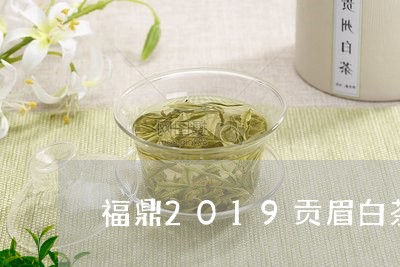 福鼎2019贡眉白茶价格/2023033080938