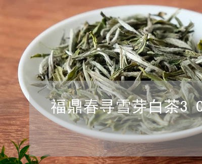 福鼎春寻雪芽白茶300g/2023033073037