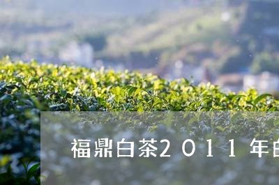 福鼎白茶2011年白牡丹/2023033188383