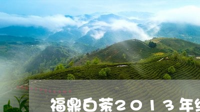 福鼎白茶2013年纪念饼/2023033192837