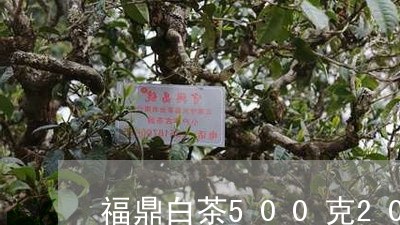 福鼎白茶500克2018/2023033183049