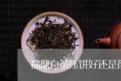 福鼎白茶压饼好还是散茶好/2023041628159