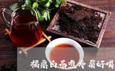 福鼎白茶煮寿眉好喝吗/2023041704040