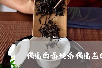 福鼎白茶砖茶福鼎老白茶砖/2023041729514