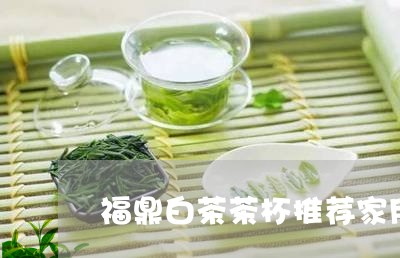 福鼎白茶茶杯推荐家用吗/2023032741592