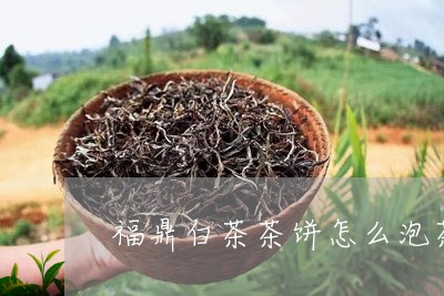 福鼎白茶茶饼怎么泡茶喝/2023032715069