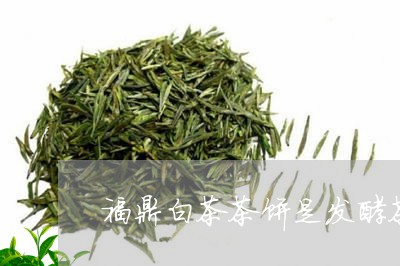 福鼎白茶茶饼是发酵茶吗/2023032711706