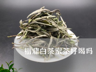 福鼎白茶蜜茶好喝吗/2023032777570