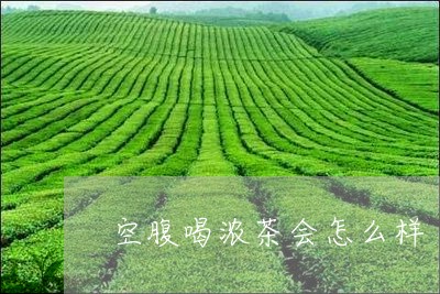 空腹喝浓茶会怎么样/2023041539371