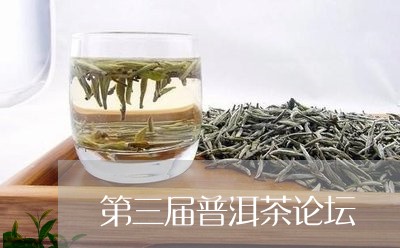 第三届普洱茶论坛/2023033099614