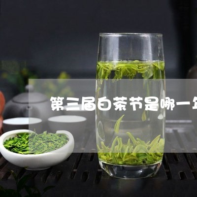 第三届白茶节是哪一年的/2023032725163