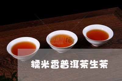 糯米香普洱茶生茶/2023041138391