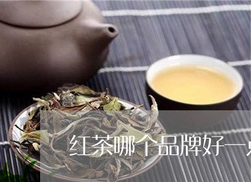 红茶哪个品牌好一点/2023031961503