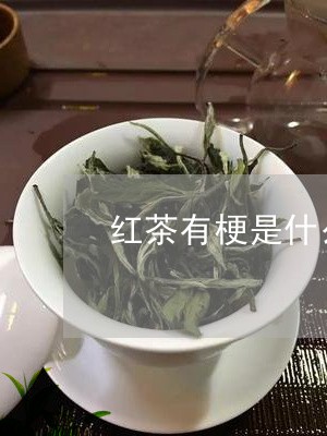 红茶有梗是什么原因/2023041644148