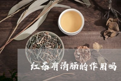 红茶有清肠的作用吗/2023041607492