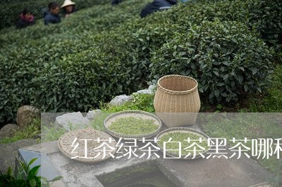 红茶绿茶白茶黑茶哪种好/2023032777258