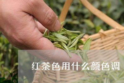 红茶色用什么颜色调/2023041586060