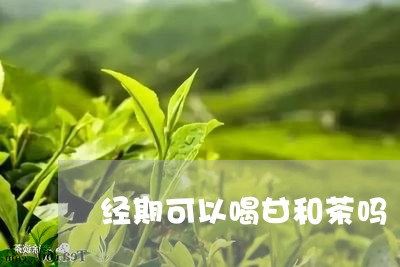 经期可以喝甘和茶吗/2023031842704