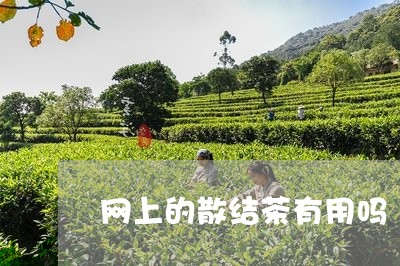 网上的散结茶有用吗/2023031949582