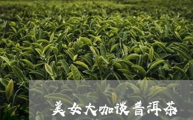 美女大咖谈普洱茶/2023040192795