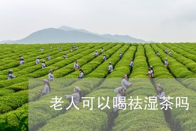 老人可以喝祛湿茶吗/2023041410402