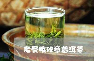 老曼峨班章普洱茶/2023031770682